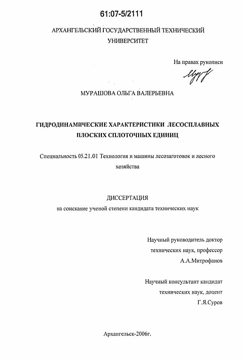 скачать диссертацию Гидродинамические характеристики лесосплавных плоских сплоточных единиц Гидродинамические характеристики лесосплавных плоских сплоточных единиц