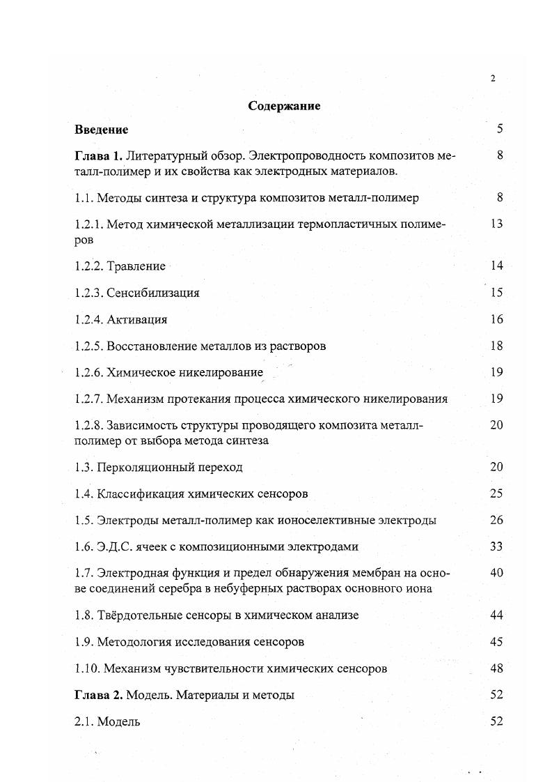 "1.1. Методы синтеза и структура композитов металлполимер 