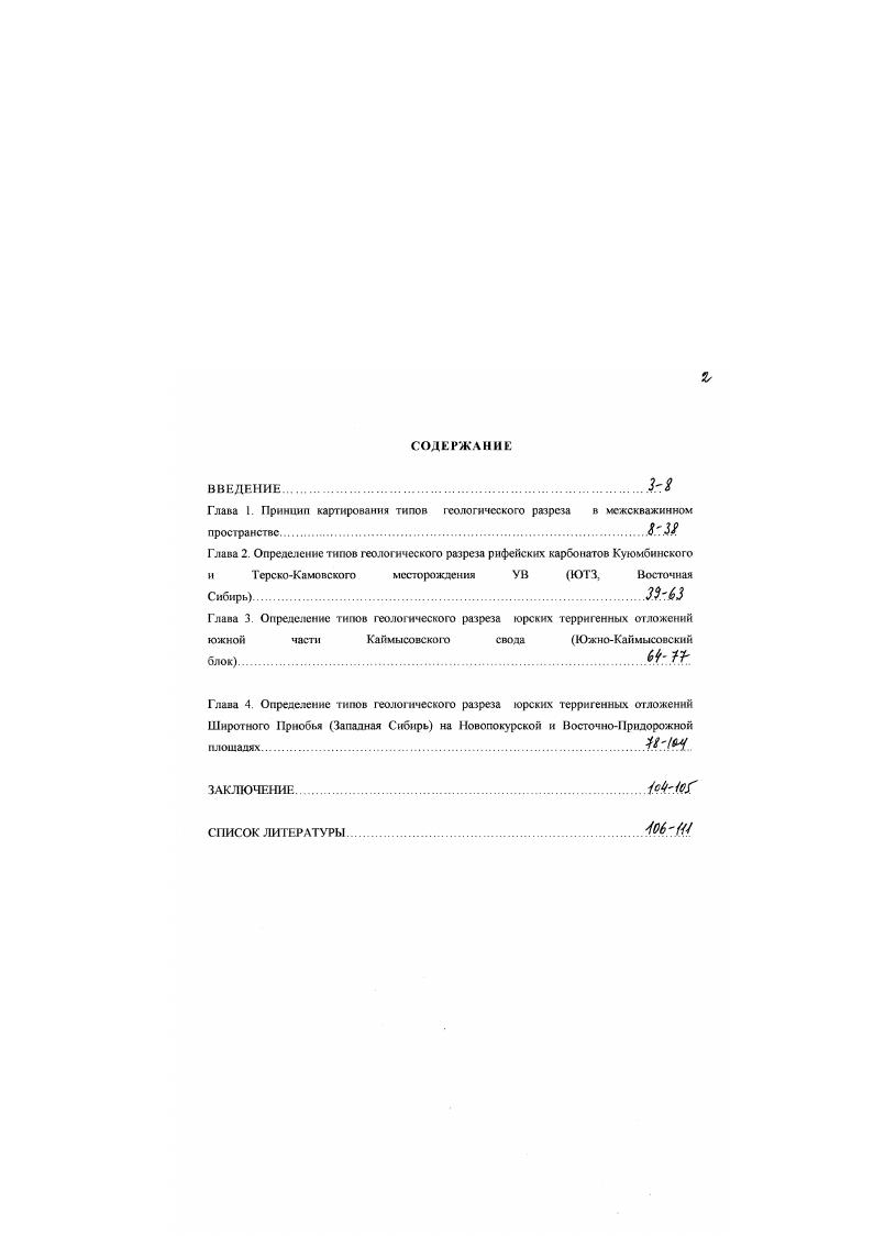 "Глава 1. Принцип картирования типов геологического разреза в мсжсквджинном