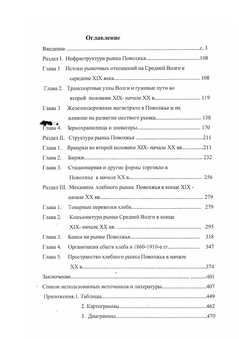 "Раздел I. Инфраструктура рынка Поволжья.