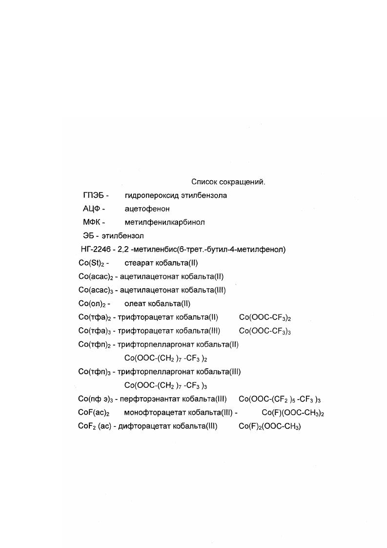 "да гидропероксидов на радикалы. Если решать вопросы интенсификации процессов окисления, то необходимо создать условия для более быстрого протекания указанных реакций. Внимание здесь, естественно, было направлено на исследования катализаторов. Одним из подходов стало проведение процессов окисления в условиях основного катализа. Из приведенных выше данных видно, что термическое окисление углеводородов до гидропероксидов имеет две медленные стадии, которые лимитируют ход процесса в начале скорость окисления ограничивается скоростями реакций инициирования, в последующем скоростями стадий разветвления. Если ставится задача интенсификации процесса окисления до гидропероксида, то необходимо в реакционной системе создать такие условия, которые могли бы способствовать более быстрому протеканию этих процессов. Одним из подходов к интенсификации процессов окисления явилось использование в этих процессах основного катализа, хотя необходимо отметить, что осознание того, что в обсуждаемых реакциях возможен этот тип катализа пришло не сразу, и , пожалуй, оно до настоящего времени понято далеко не всеми исследователями, работающими в этой области. В качестве катализаторов обычно применяют неорганические щелочи, соли карбоновых кислот ,,,,,,,,, то есть типичные жесткие основания, способные отрывать протон от органических субстратов ,. Рассматривая механизм основного катализа следует проанализировать две возможности каталитического действия оснований. 