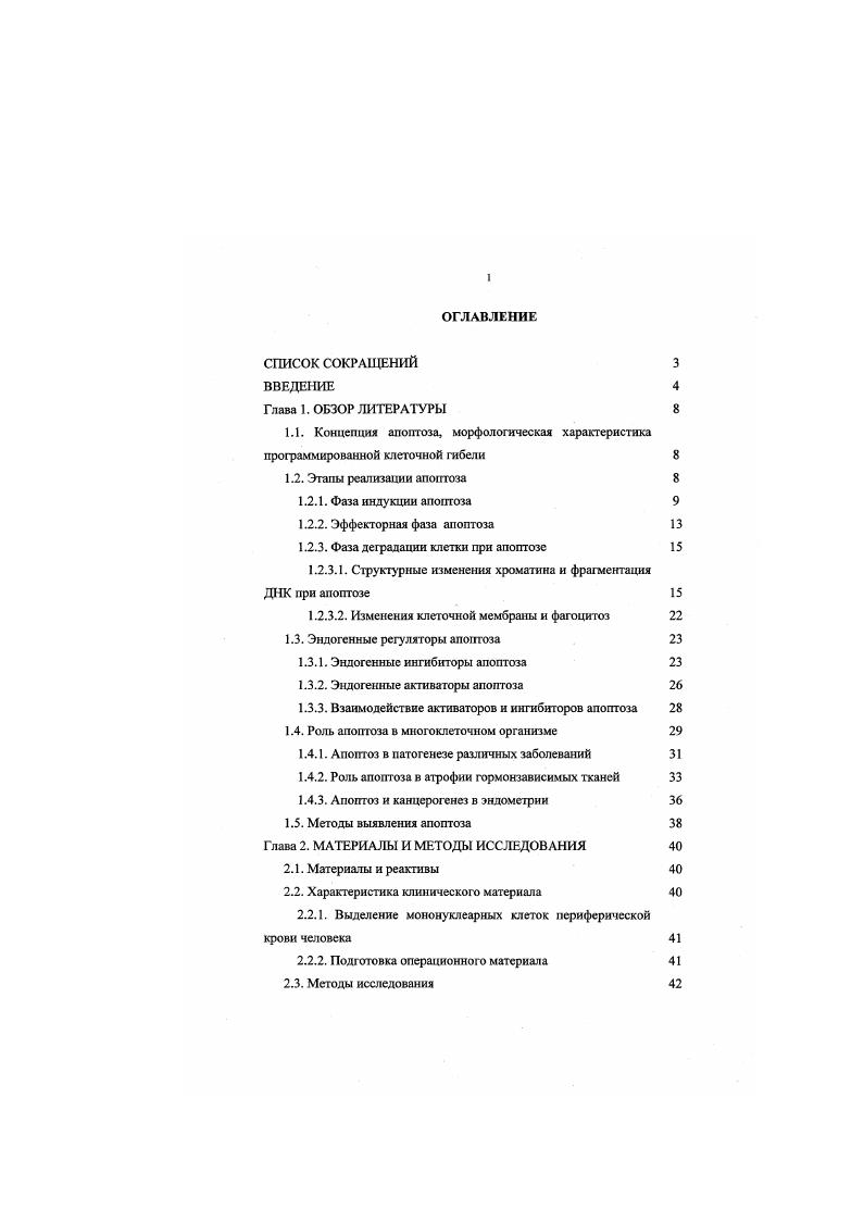"1.2.3. Фаза деградации клетки при апоптозс 