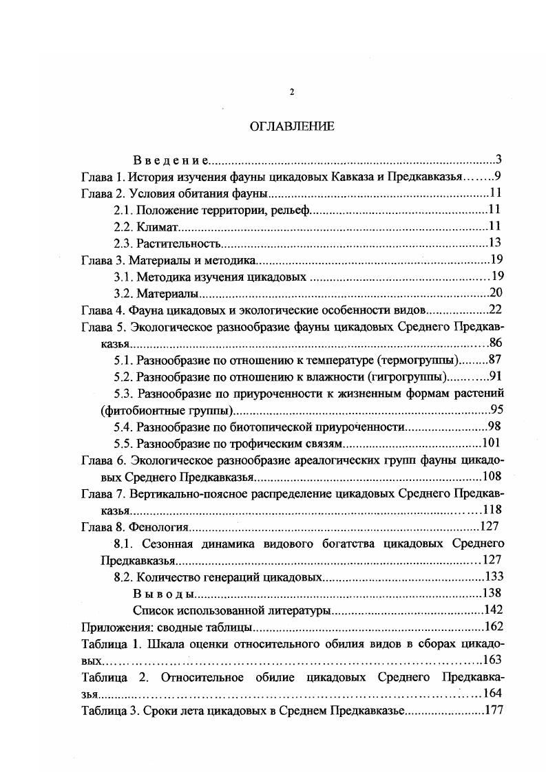 "Глава 1. История изучения фауны цикадовых Кавказа и Предкавказья 