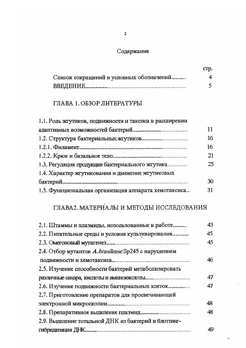 "Список сокращений и условных обозначений 