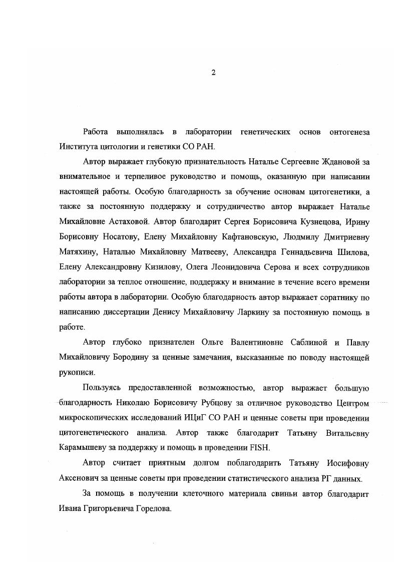 "1.1. Картирование геномов млекопитающих. 