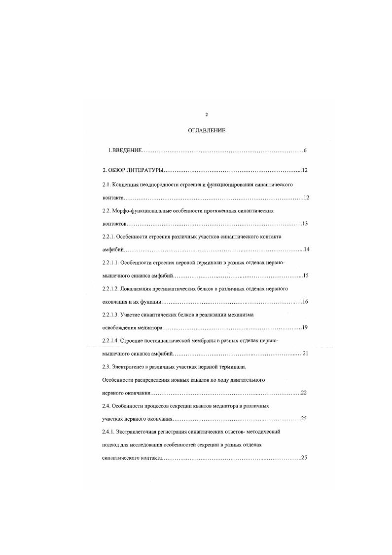 "2.1. Концепция неоднородности строения и функционирования синаптического контакта