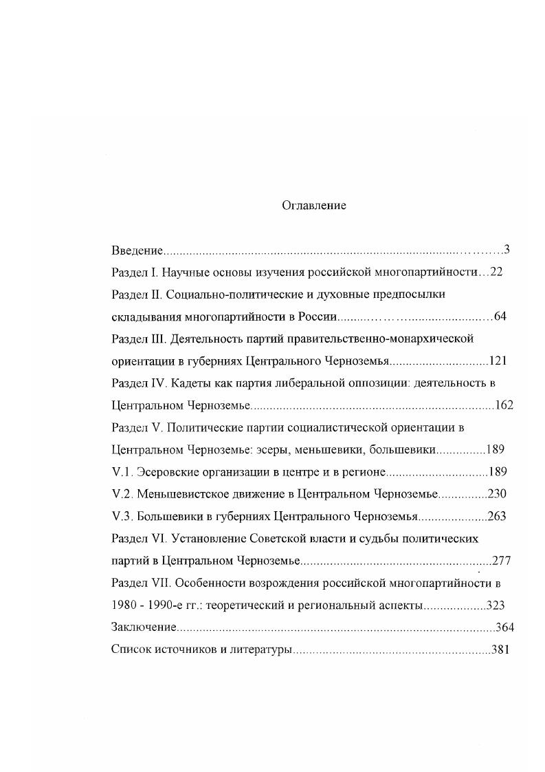"складывания многопартийности в России