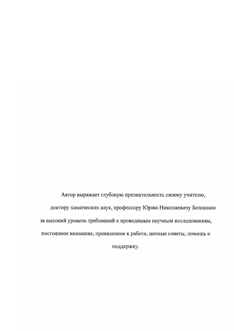 "Сокращения, принятые в диссертации 