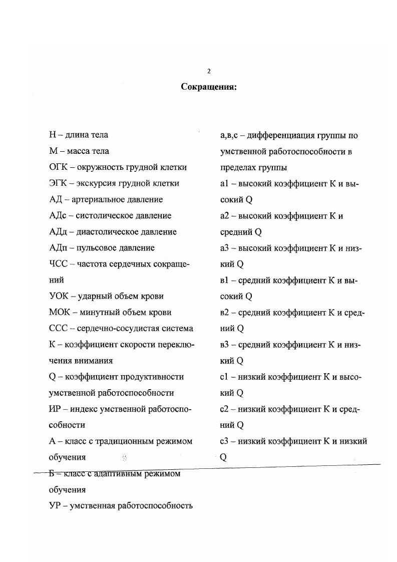 "1.3. Динамика умственной работоспособности школьников. 