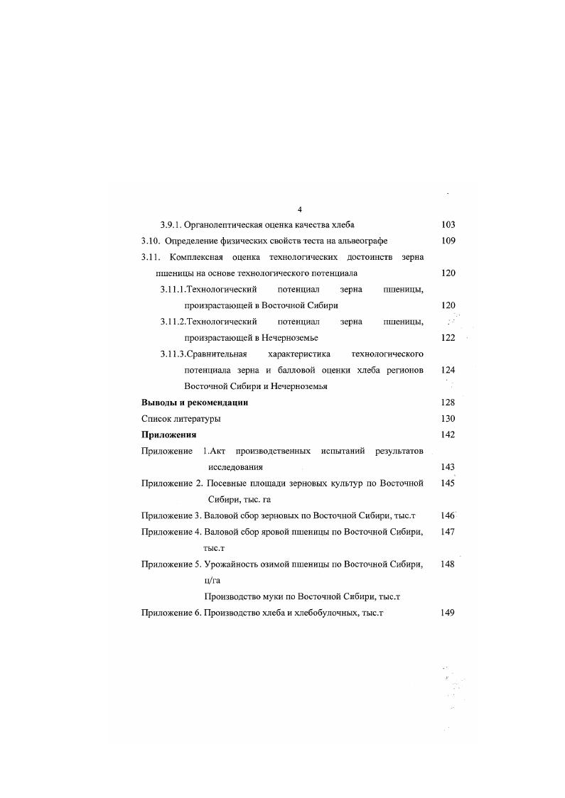 "3.9.1. Органолептическая оценка качества хлеба 