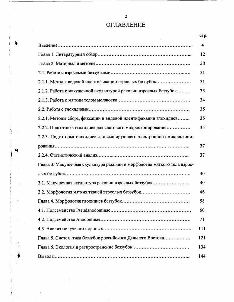 "2.1. Работа с взрослыми беззубками 