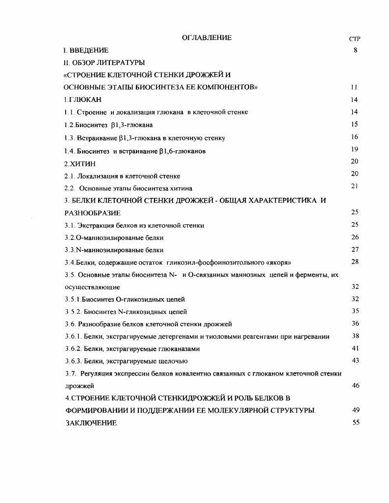 "СТРОЕНИЕ КЛЕТОЧНОЙ СТЕНКИ ДРОЖЖЕЙ И