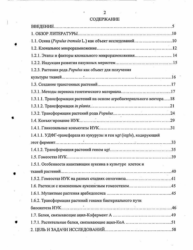"1.1. Осина   . как объект исследований