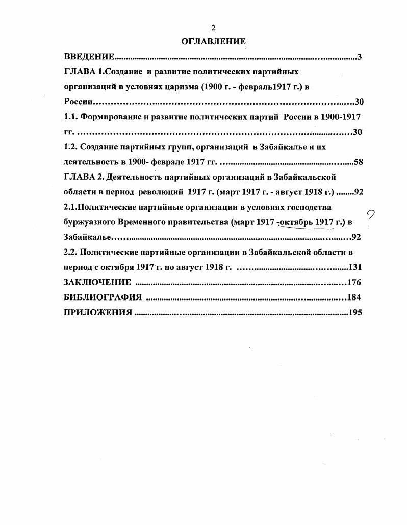 "ГЛАВА 1.Создание и развитие политических партийных