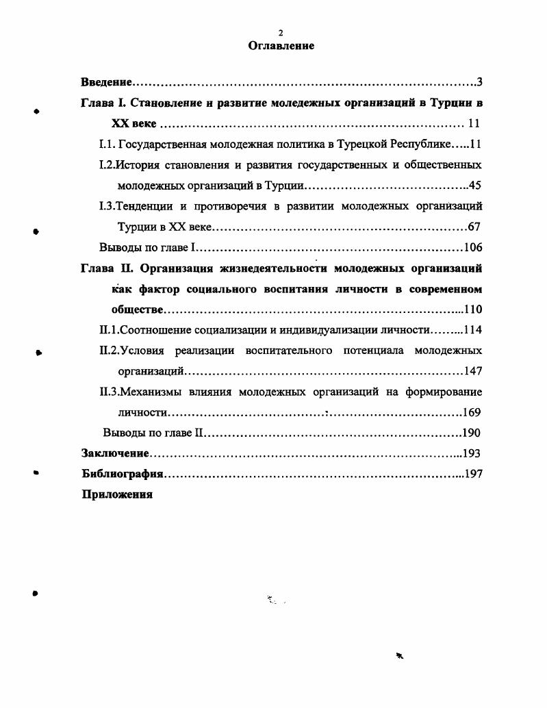 "1.1. Государственная молодежная политика в Турецкой Республике 