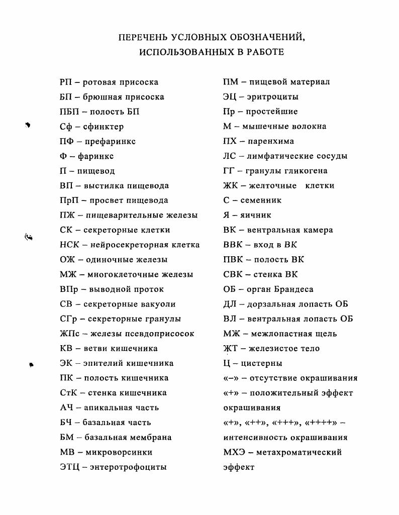 "V 1.1. Морфофункциональные и гистохимические