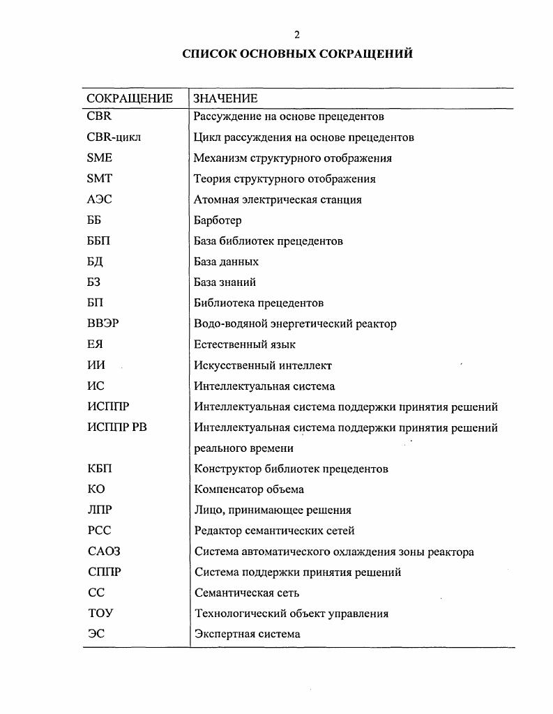 "ГЛАВА 1. Модели и методы рассуждения на основе аналогий.