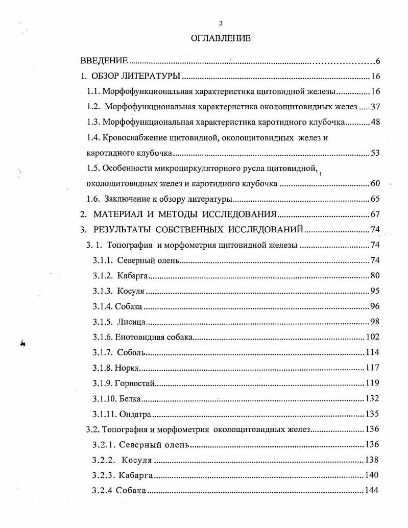 "1.1. Морфофункциональная характеристика щитовидной железы