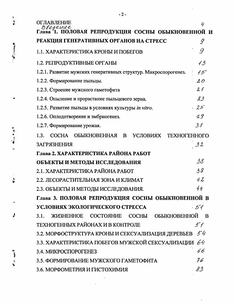 "1.1. ХАРАКТЕРИСТИКА КРОНЫ И ПОБЕГОВ 