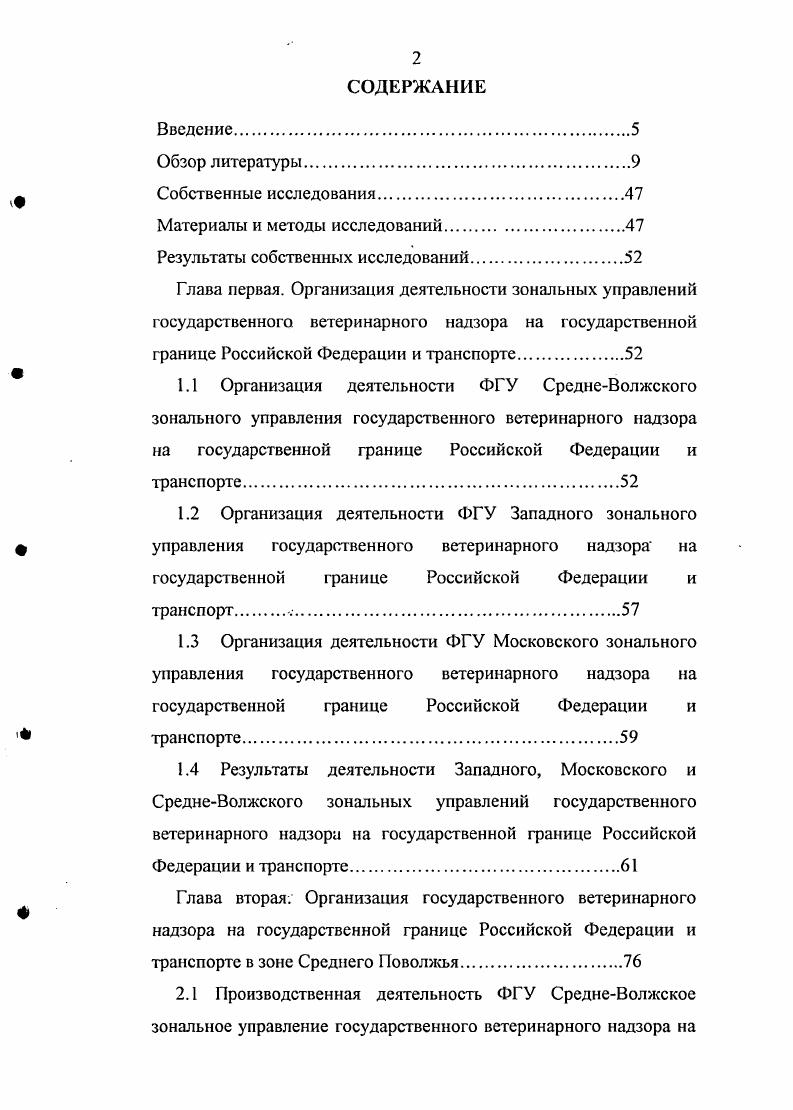 "Результаты собственных исследований