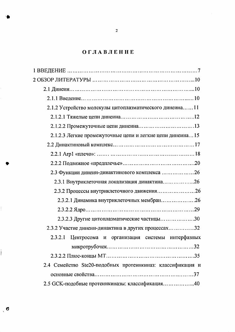 "Рисунок 1 Доменная организация молекулы тяжелой цепи динеина. 