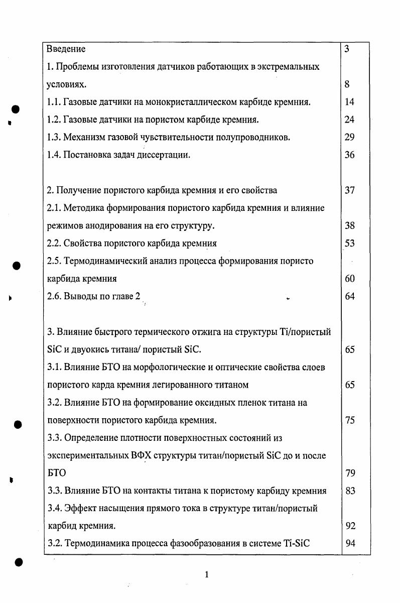 "1 С. 4.2. Характеристики газовой чувствительности пористого Б1С к парам 