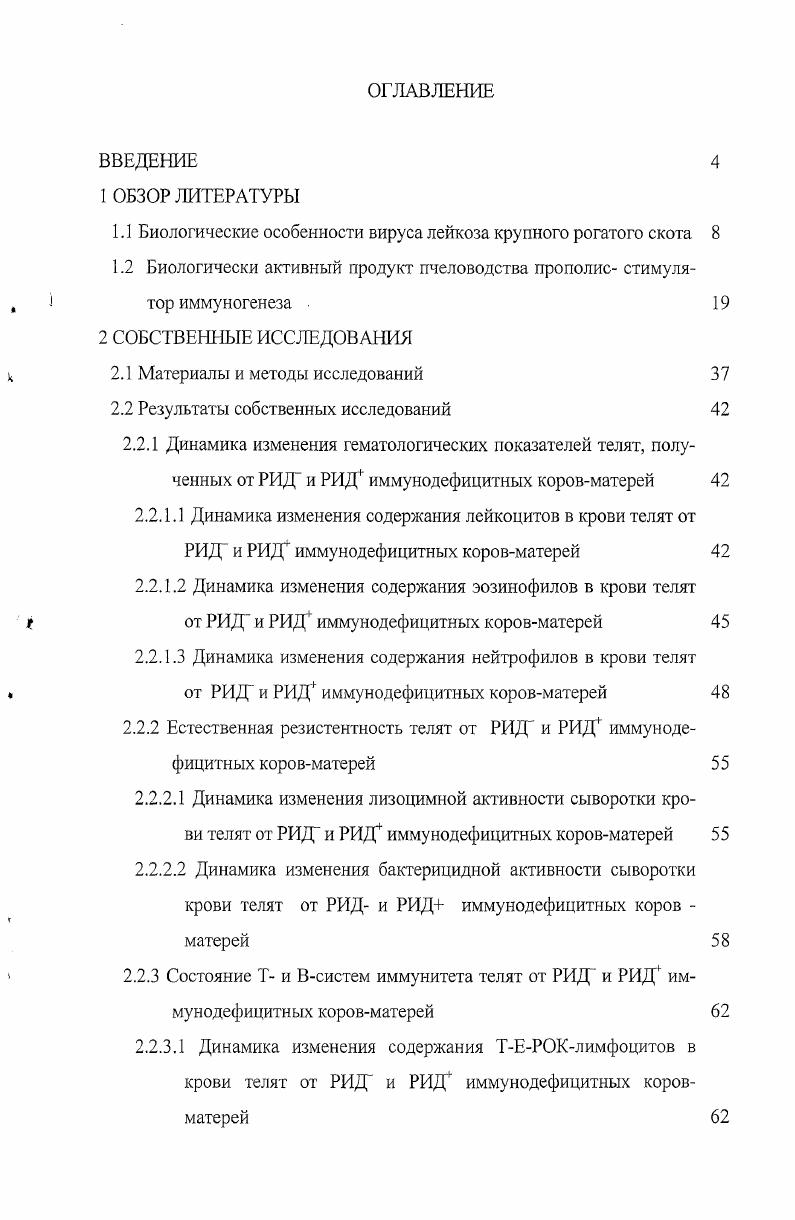 "1.1 Биологические особенности вируса лейкоза крупного рогатого скота