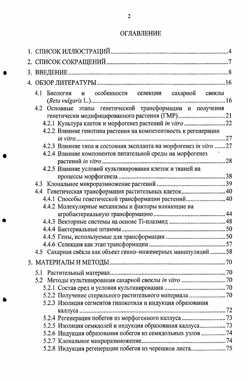 "4.1 Биология и особенности селекции сахарной свеклы