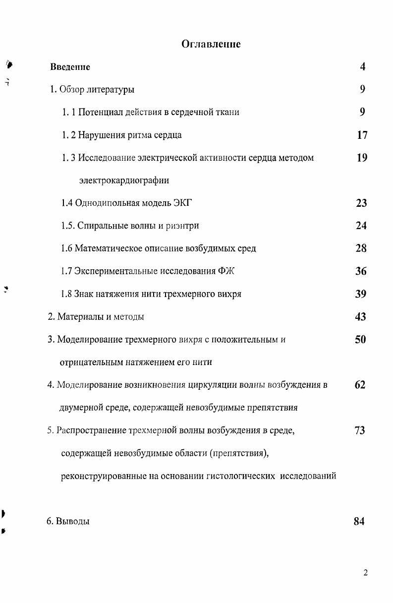 "1.1 Потенциал действия в сердечной ткани