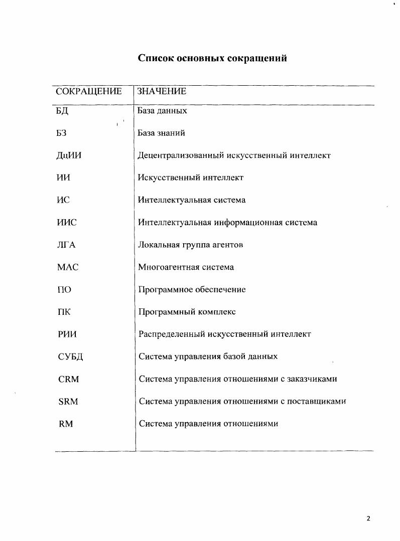 "Глава 1. Программные системы поддержки отношений с клиентами и поставщиками в