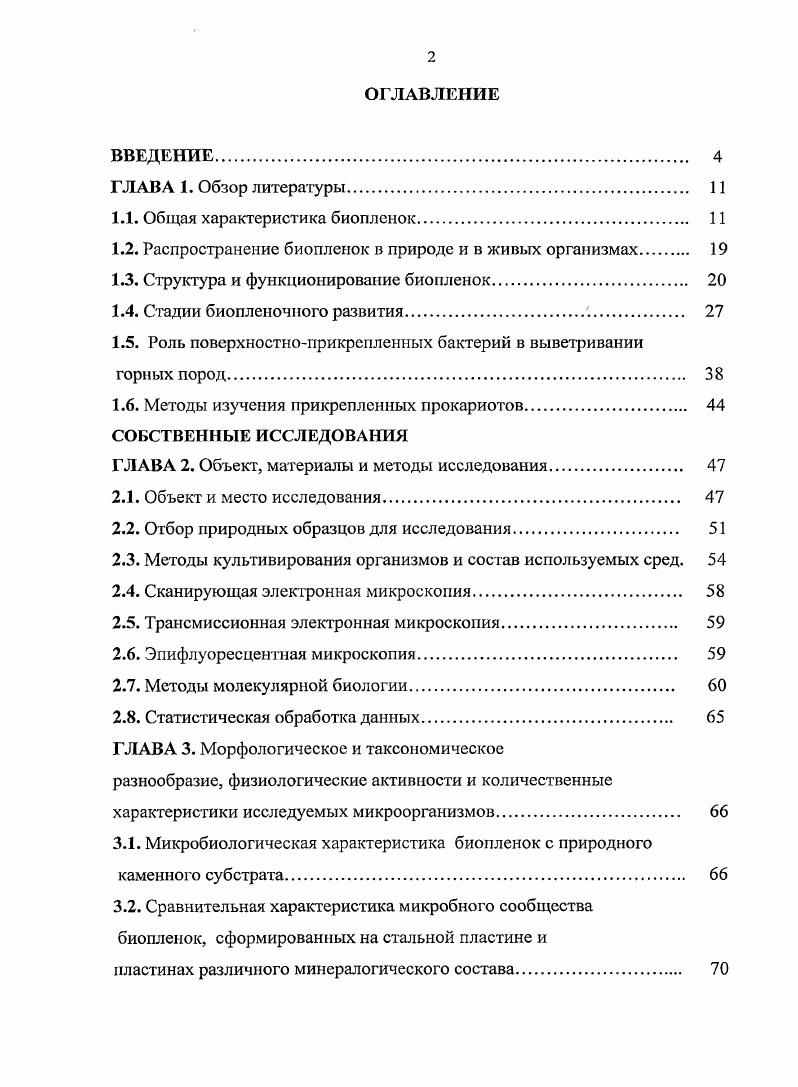 "1.1. Общая характеристика биопленок 
