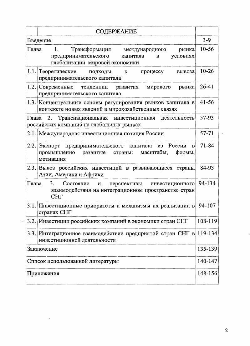 "1.1. Теоретические подходы к процессу вывоза предпринимательского капитала 