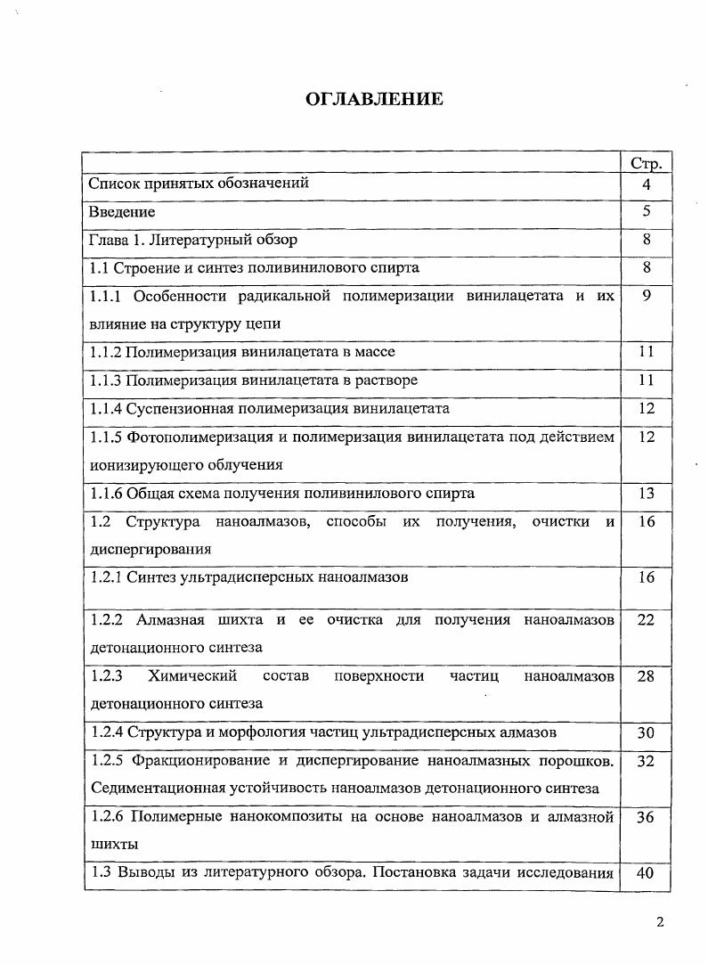 "1.1 Строение и синтез поливинилового спирта 