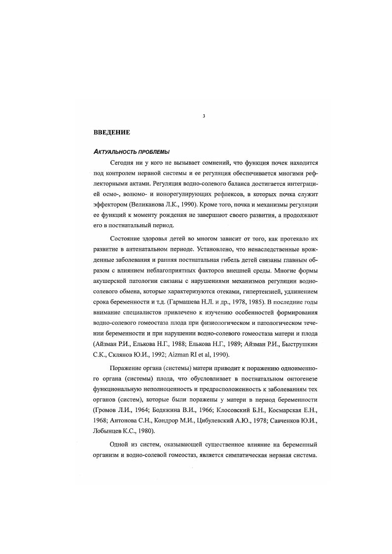 1.2 Нервная регуляция функций почек