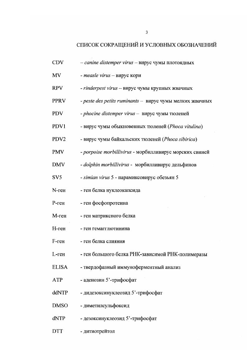 1.4. Краткая характеристика генов белков морбилливирусов.