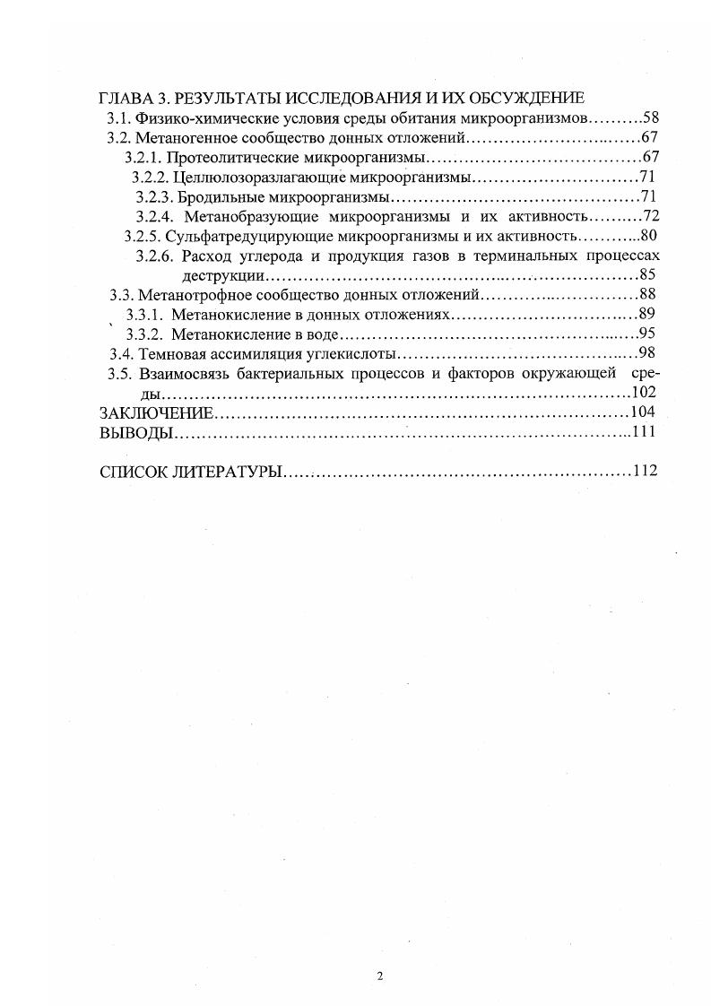 1.2 Донные отложения озера Байкал как среда обитания микроорганизмов