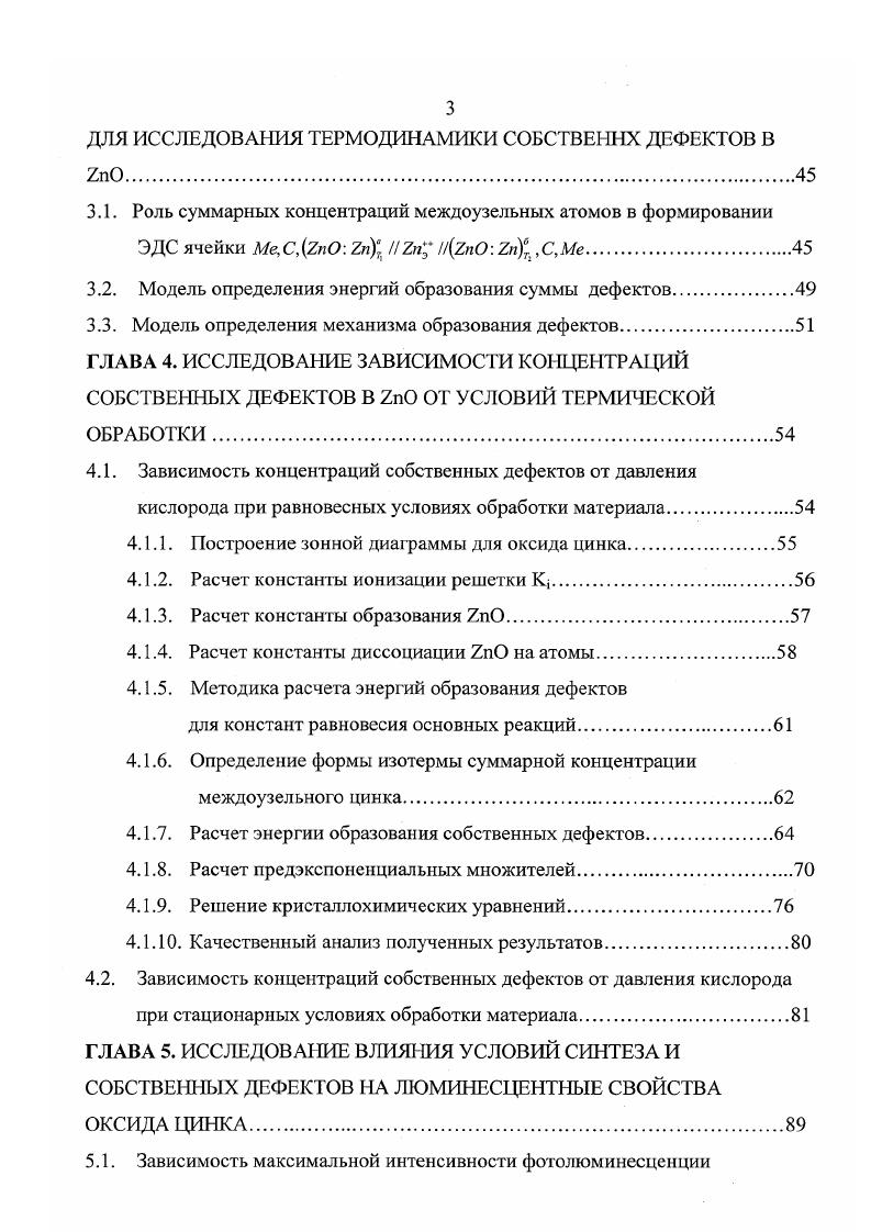 1.2. Люминесценция оксида цинка в видимой области