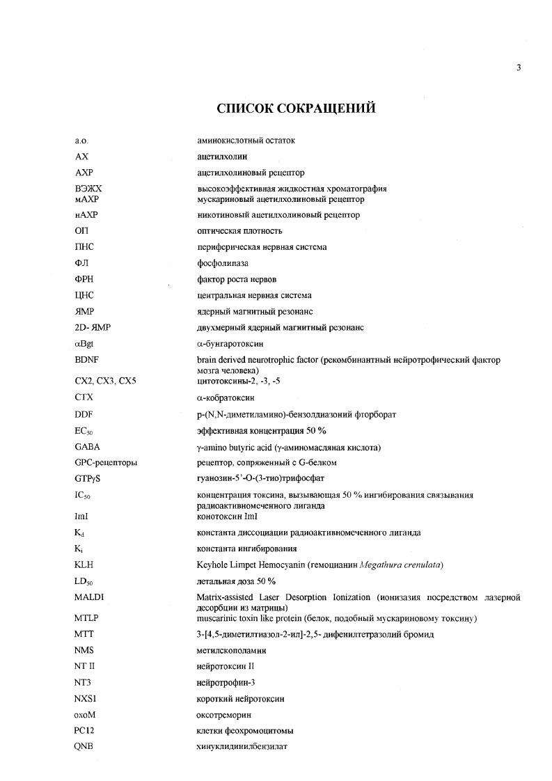 2.1 Структура мускариновых токсинов.
