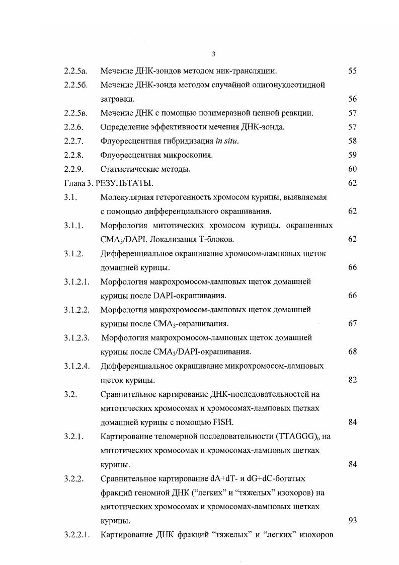 1.1.1. Природа и свойства гетерохроматиновых блоков. 