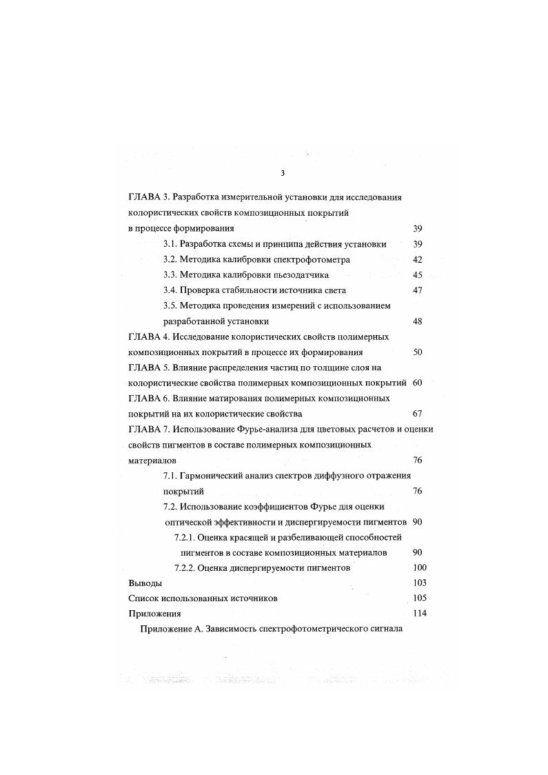 1.1.1. Основные оптические характеристики наполненных покрытий 