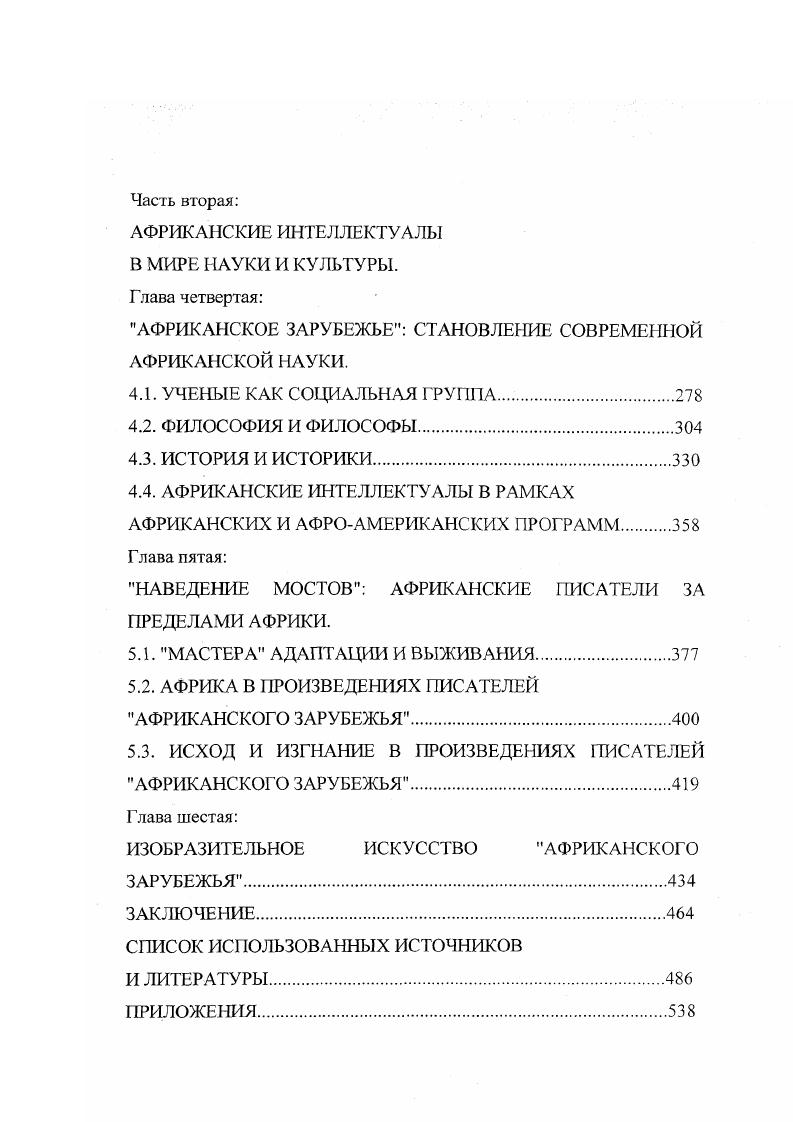 АФРИКАНСКОЕ ЗАРУБЕЖЬЕ МЕХАНИЗМ ФОРМИРОВАНИЯ