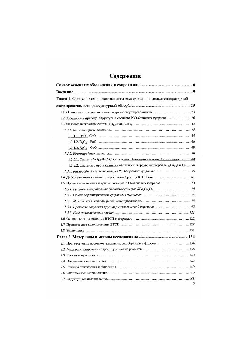 1.1. Основные типы высокотемпературных сверхпроводников