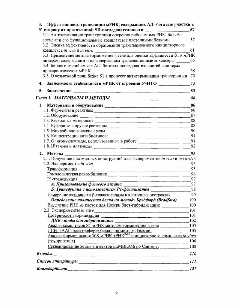 2.2. Трансляционный инициаторный район ТИР