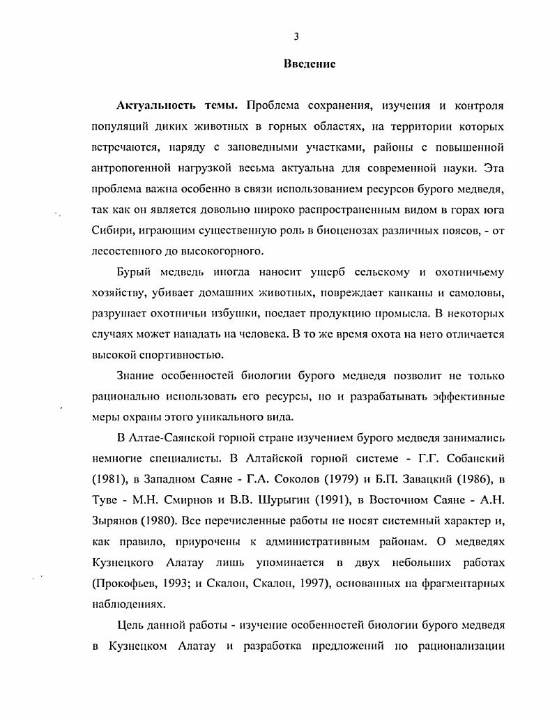 1.2. Бурый медведь в горах юга Сибири