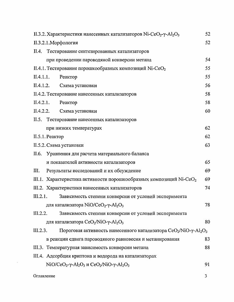 .4. Тестирование синтезированных катализаторов