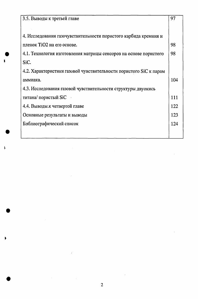  аммиака. 4.3. Исследования газовой чувствительности структуры двуокись 