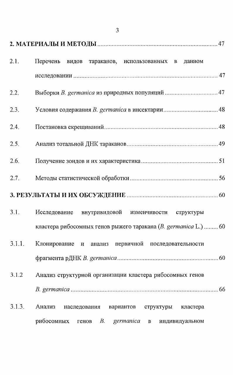 1.1.1. Общая характеристика организации кластера генов