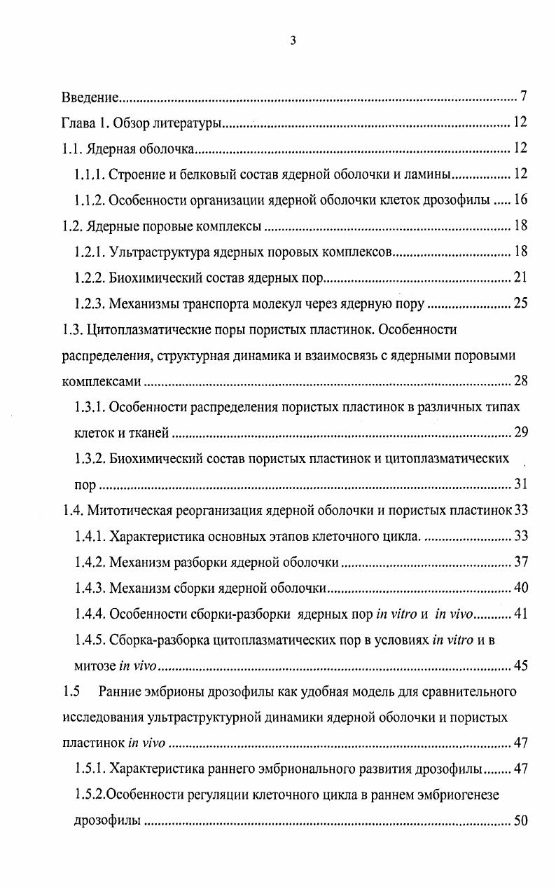 1.1.2. Особенности организации ядерной оболочки клеток дрозофилы 