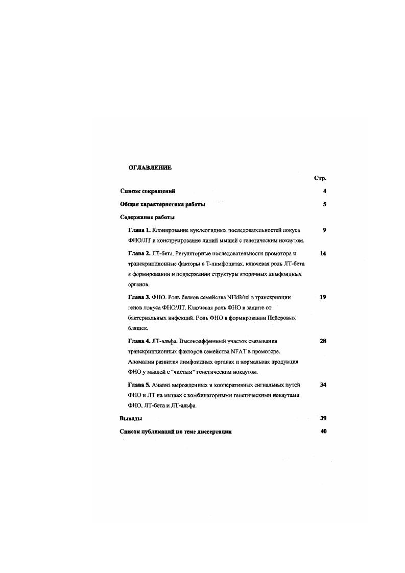 Список сокращений