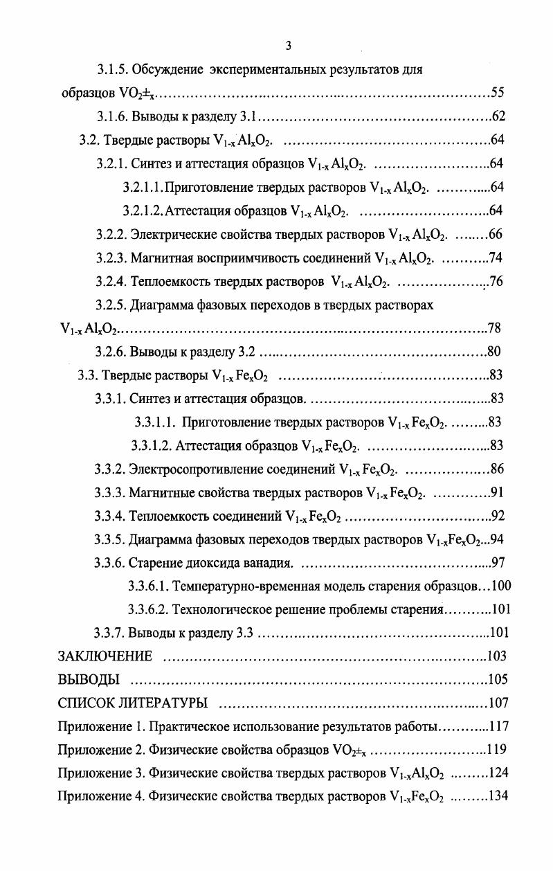 1.2. Физические свойства двуокиси ванадия.